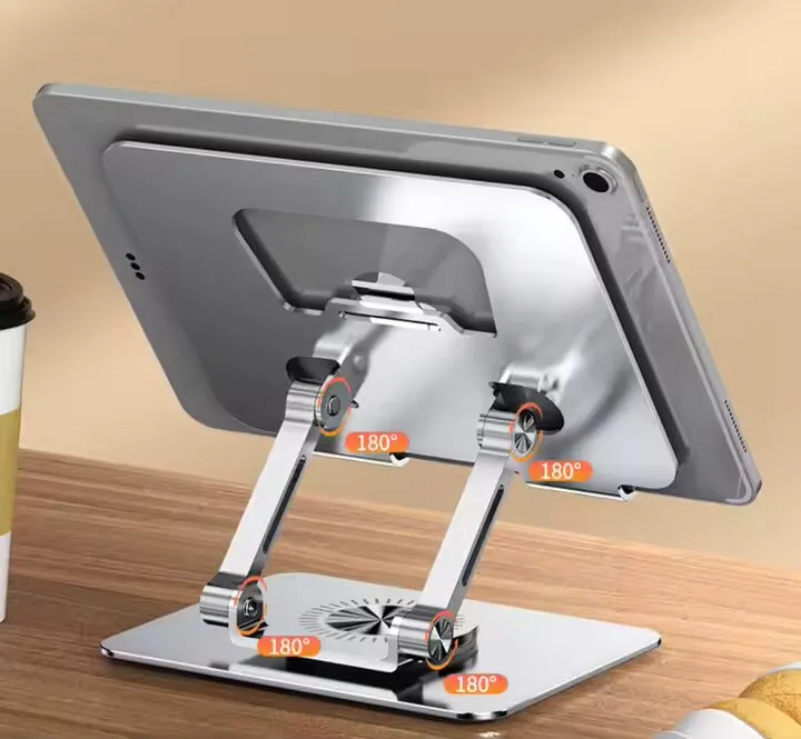 Support de Tablette Rotatif 360° – Robuste, Pliable et Universel