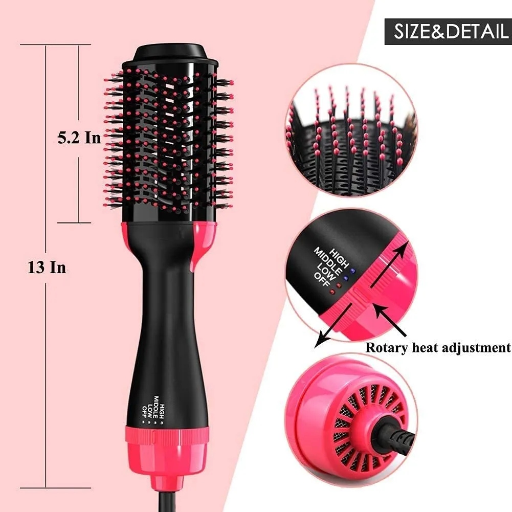 Hair Dryer and Styler - Hot Air Brush - 1500W - One Step