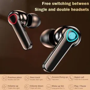 Écouteurs sans fil M19 + Power Bank