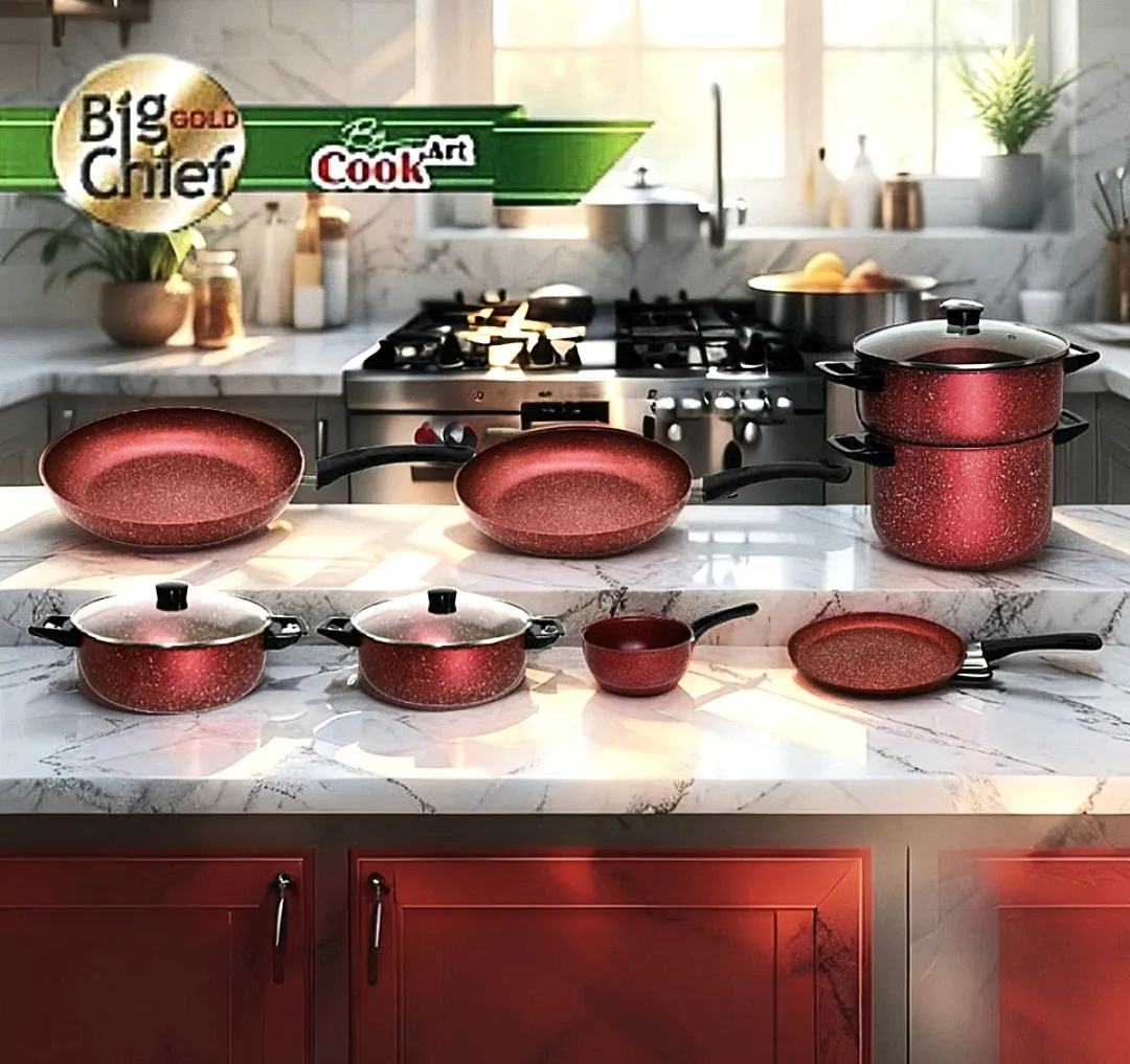 Batterie de Cuisine 11pcs - Granite