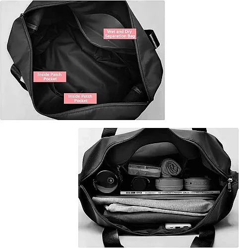 Sac de voyage pliable de grande capacité Sac fourre-tout