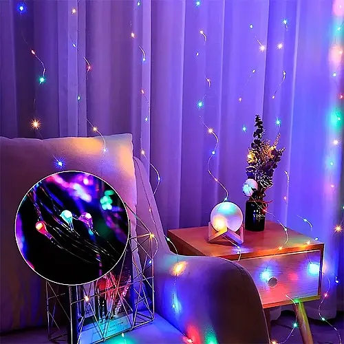 Guirlande Lumineuse USB Multicolore 100 LED -10Metres