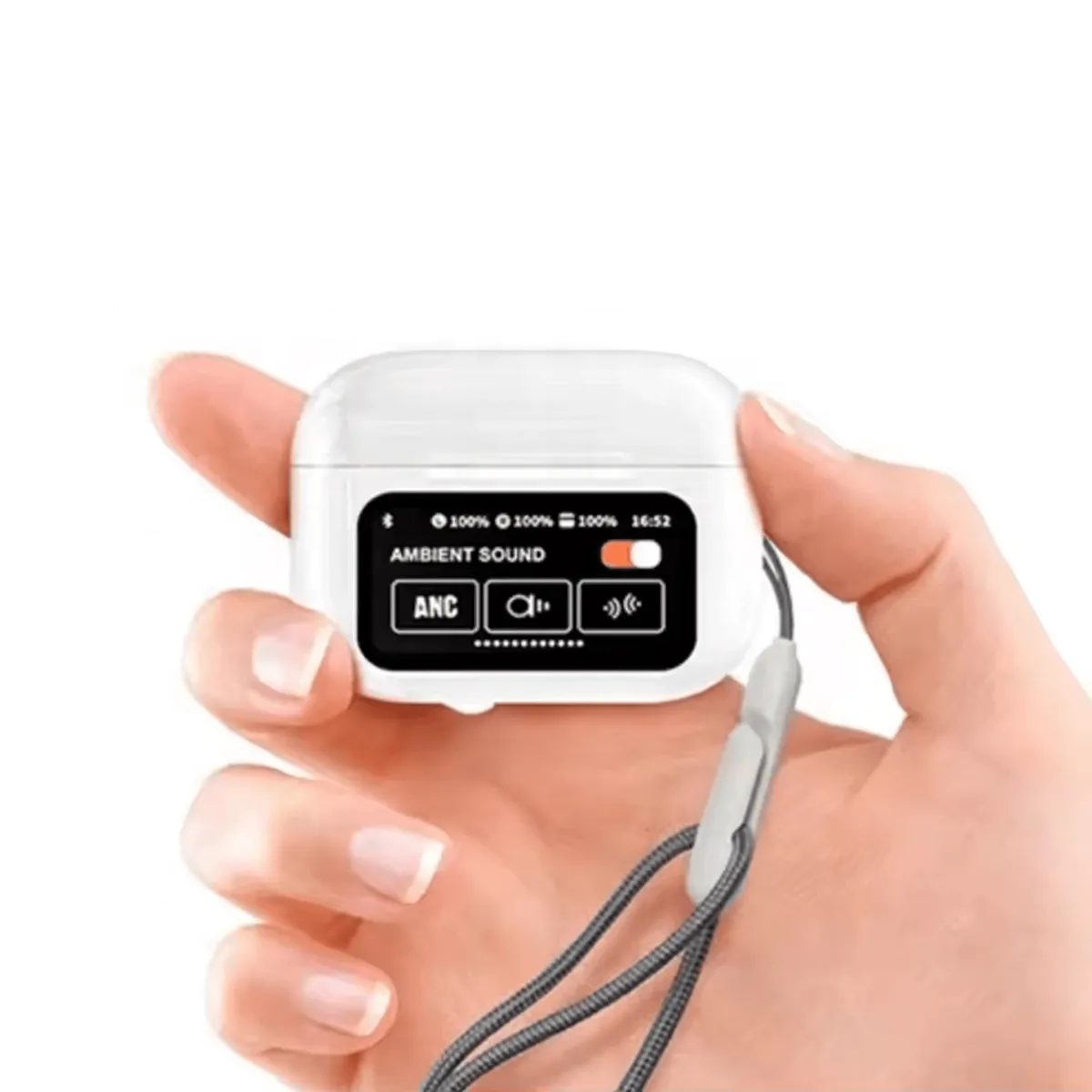 A10 Pro Earphone Touch Screen Wireless Bluetooth 5.4 Headphone ANC/ENC