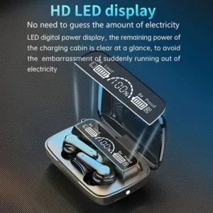 Écouteurs sans fil M19 + Power Bank