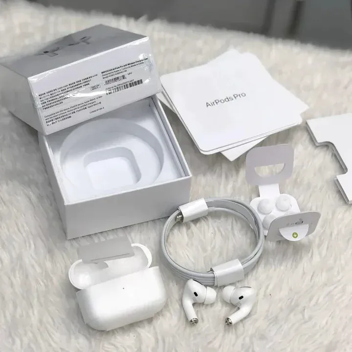 Écouteurs AirPods Pro 2 Blanc+ fil port C (Pack Complet)