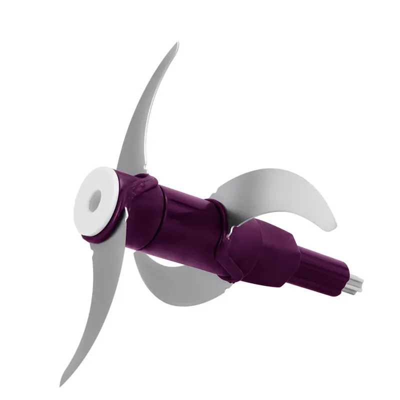 Hachoir électrique Lexical LCH-1916 Violet – 3L - 400W - Bol Verre - 4 Lames Inox