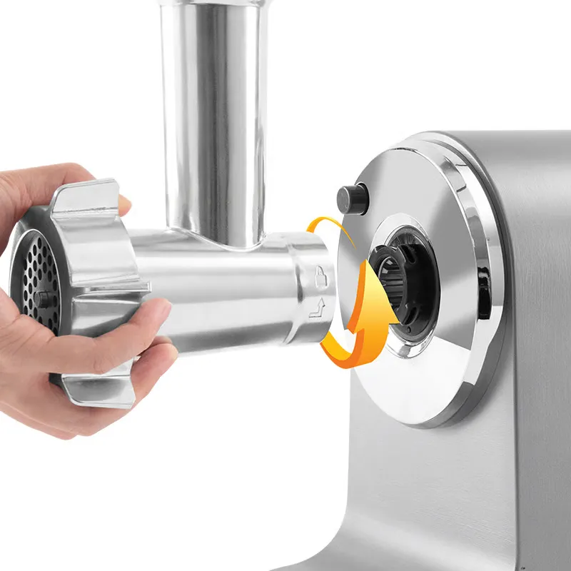 Hachoir à viande Lexical LMG-2090 – 3000W - Écran LCD - Silencieux - Accessoires Pro