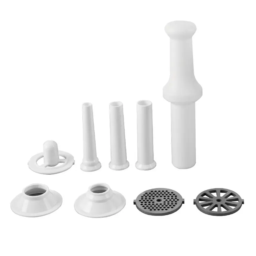 Hachoir à Viande Lexical LMG-2040 – 1200W - Inox - Accessoires Saucisse & Kebbés