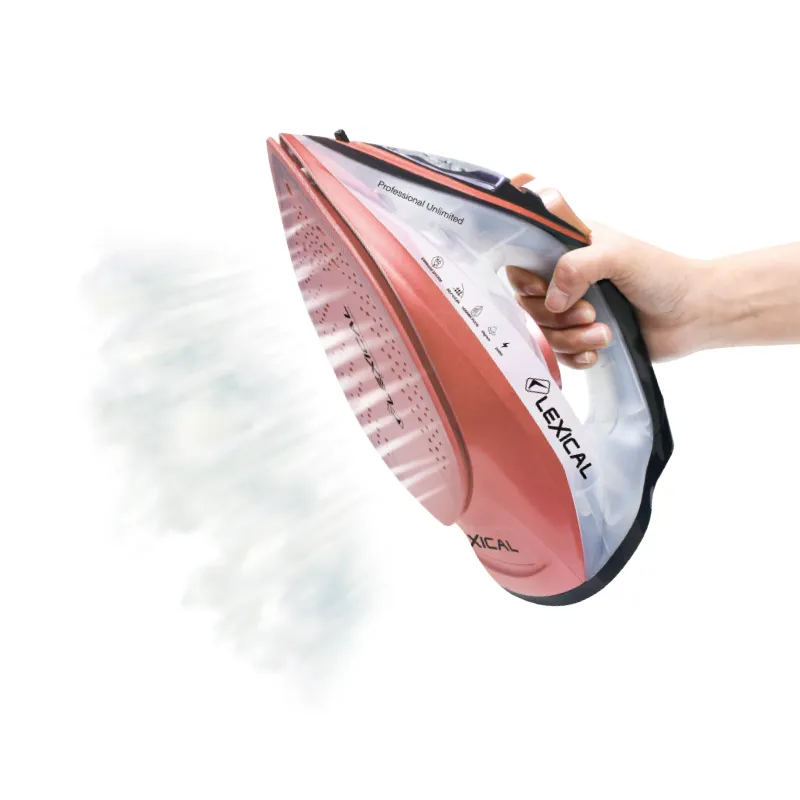 Fer A Repasser a vapeur sans fil Lexical LSI-1015 - Rose