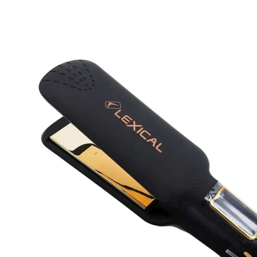 Plaque Cheveux avec Sérum Gratuit Lexical LHS-5390 - 65 Watts - Noir