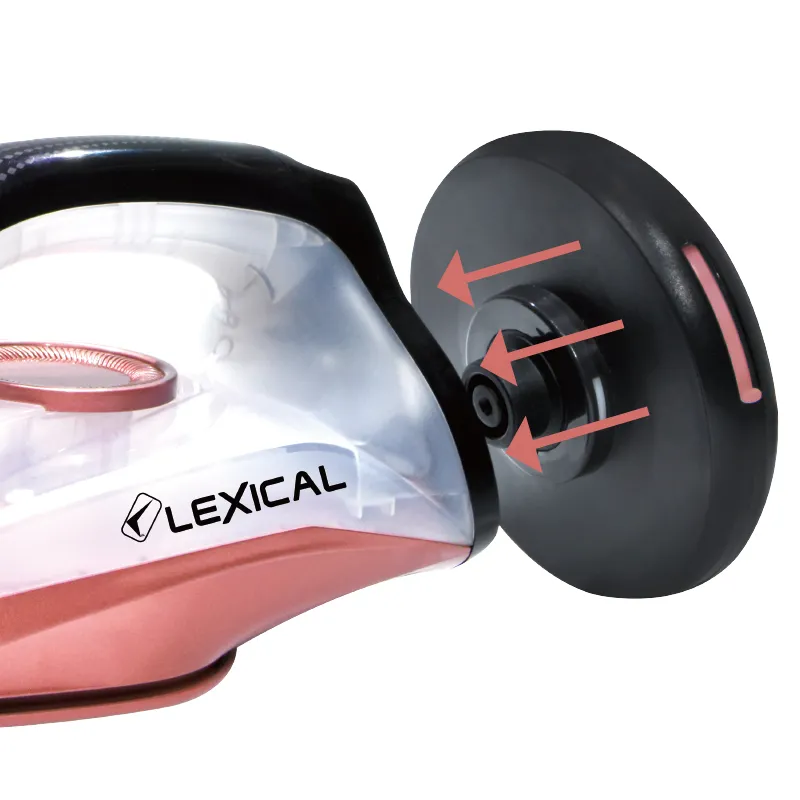 Fer A Repasser a vapeur sans fil Lexical LSI-1015 - Rose