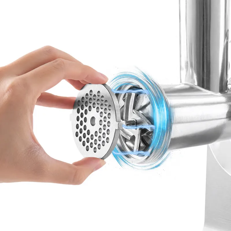 Hachoir à viande Lexical LMG-2090 – 3000W - Écran LCD - Silencieux - Accessoires Pro