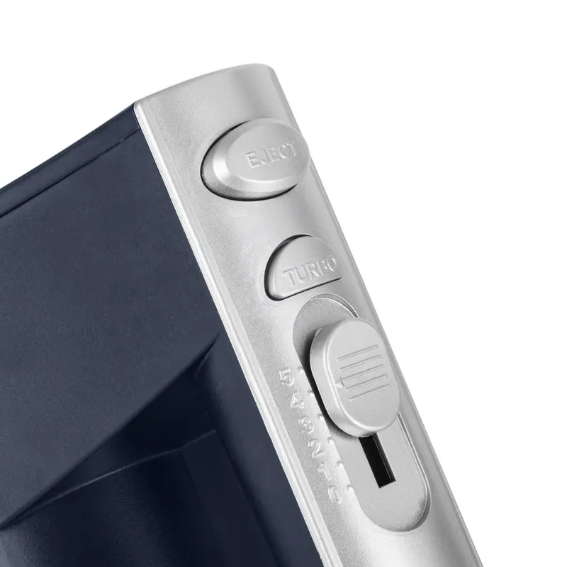 Batteur électrique Lexical LMX-1705 – Bleu - 200W - 5 Vitesses - Inox - Fouet & Crochet