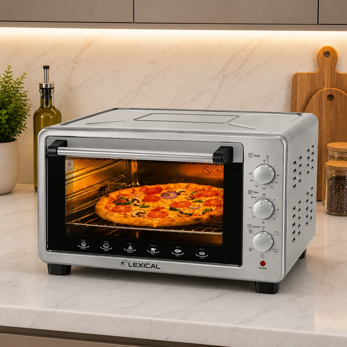 Four Électrique Lexical 50L avec Ventilateur 1800W