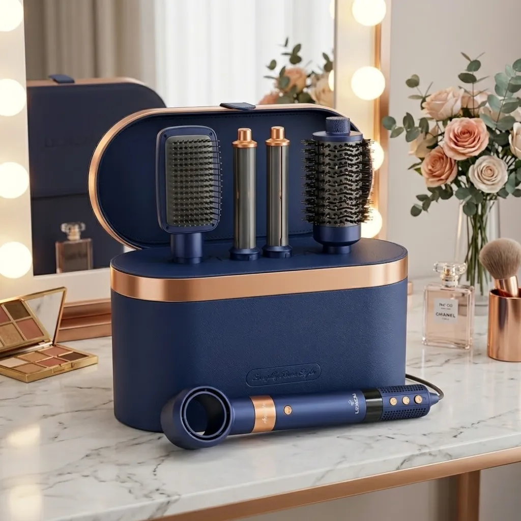 Brosse Soufflante Chauffante BLDC 7 en 1 1400W