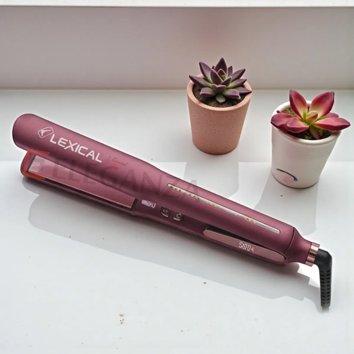 Plaque à cheveux Lexical LHS-5376-4 - Rouge