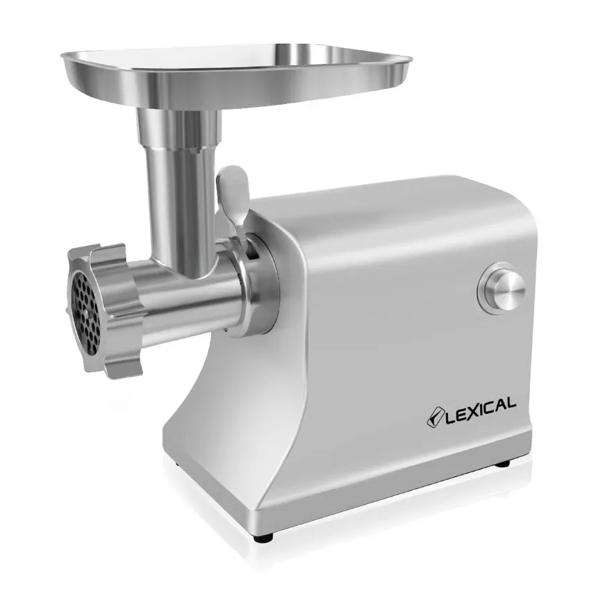 Hachoir à Viande Lexical LMG-2050 – 2000W - Corps Aluminium - Accessoires Inclus