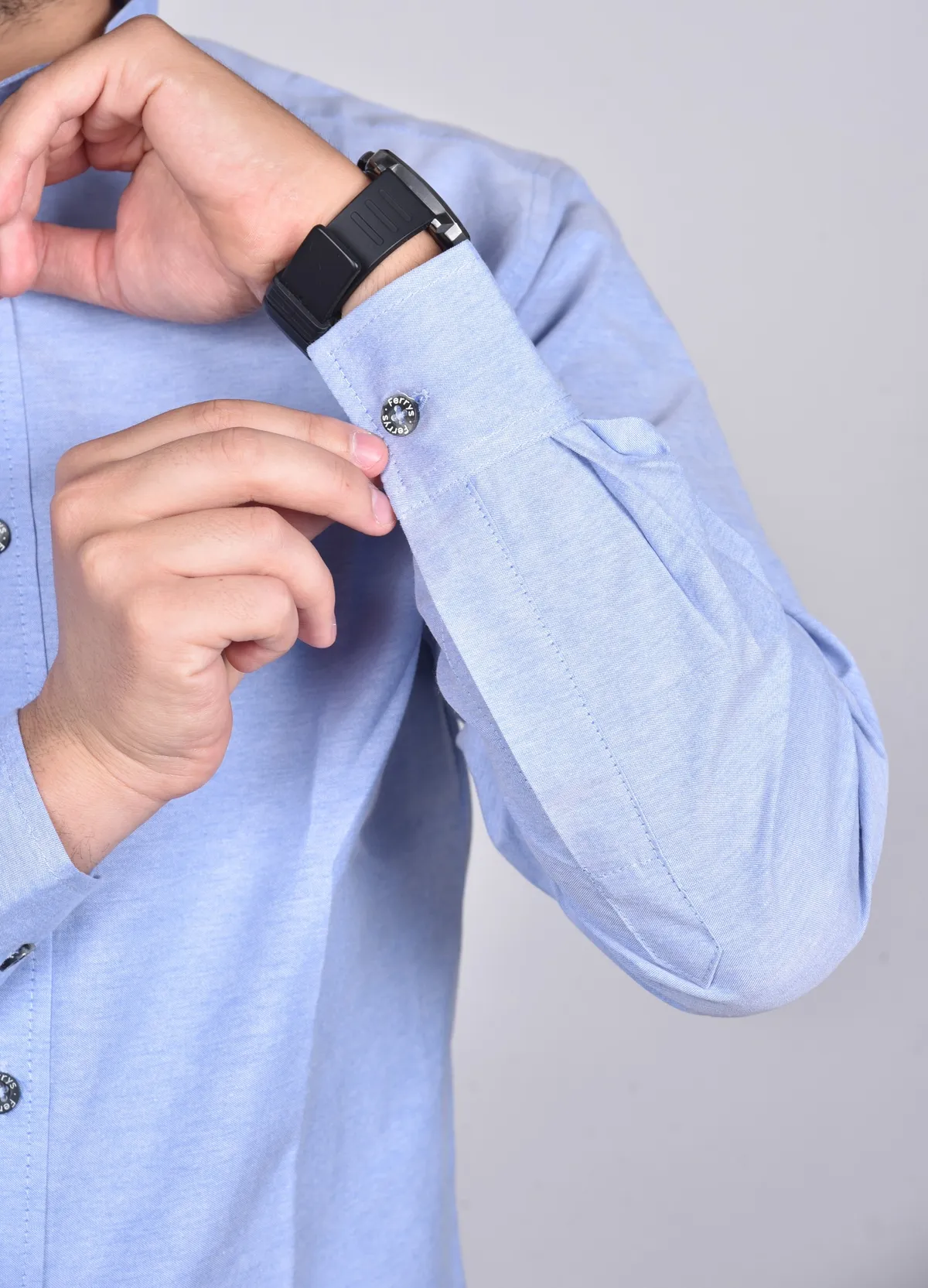 Chemise Kamraya bleu