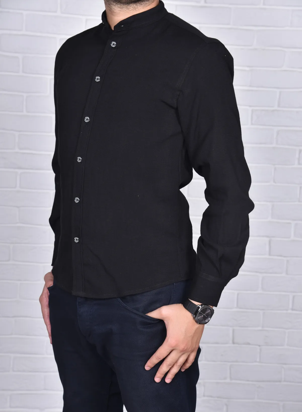 Chemise Kamraya Noir