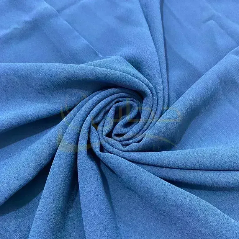 Hijeb Chiffon Bleu