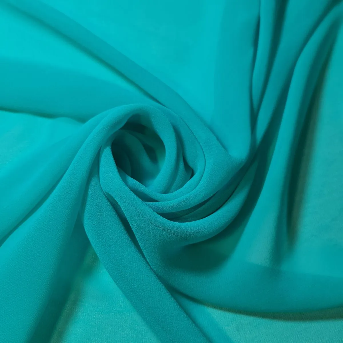 Hijeb Chiffon - Vert d'eau