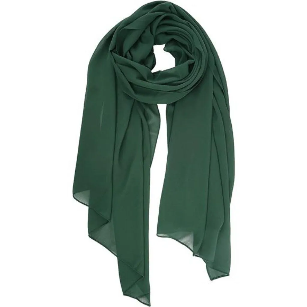 Hijeb Chiffon Vert foncé
