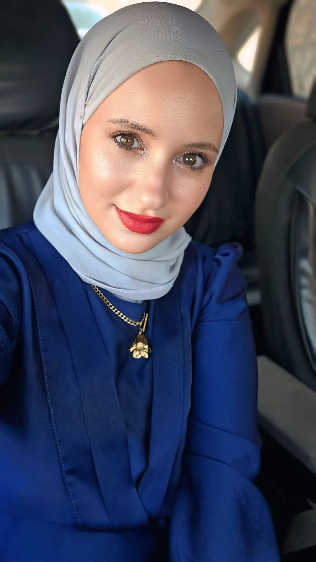 Hijeb Chiffon BLEU CIEL