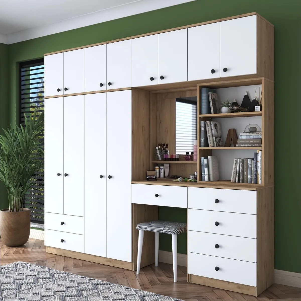 Dressing avec Bureau DR87