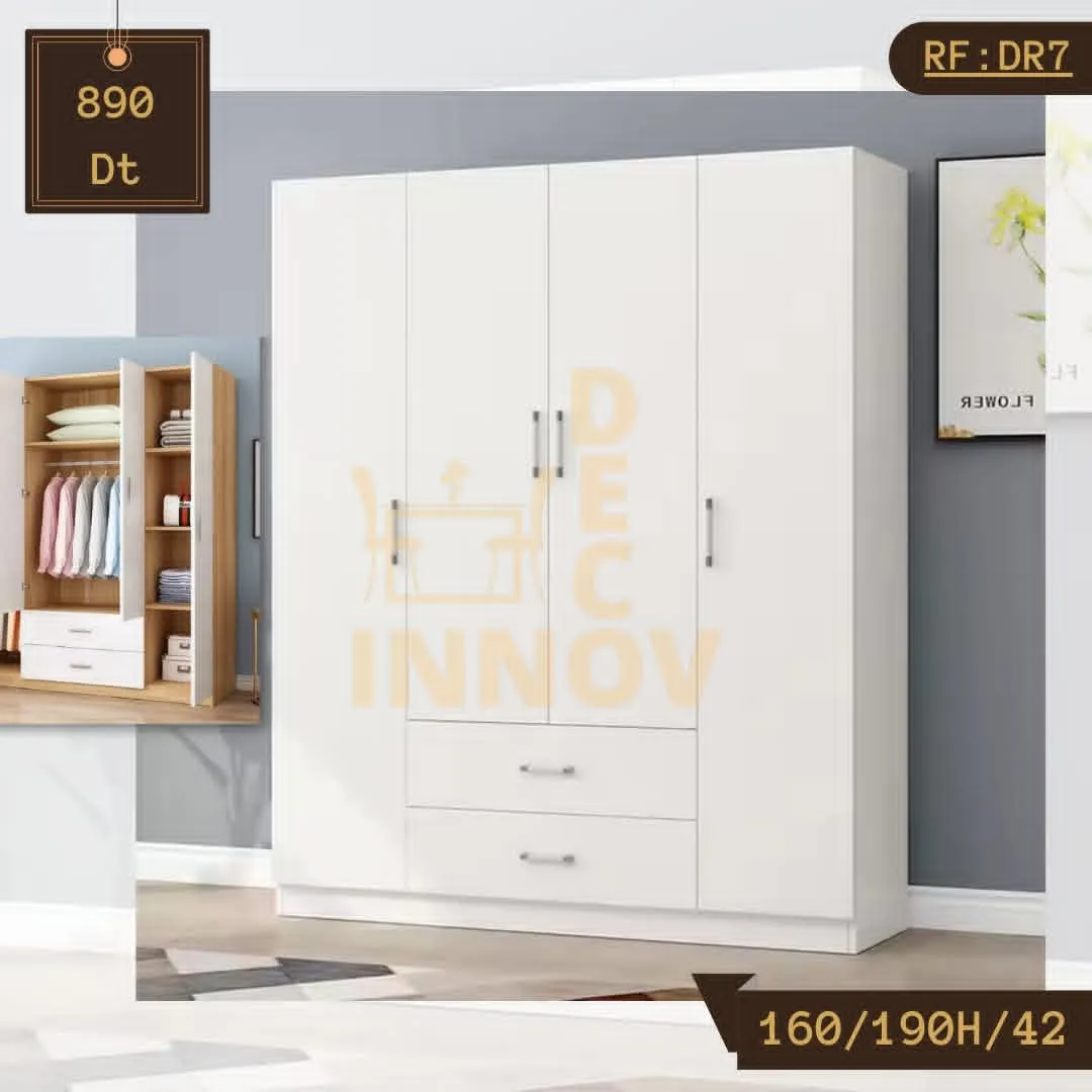 Dressing 4 portes 1.6m