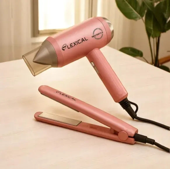 Ensemble Séche Cheveux + Lisseur Lexical LGW-5810