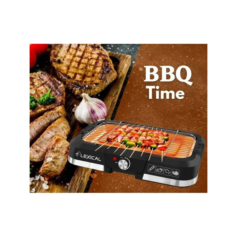 Barbecue Eléctrique 1800W Lexical LBQ-2590