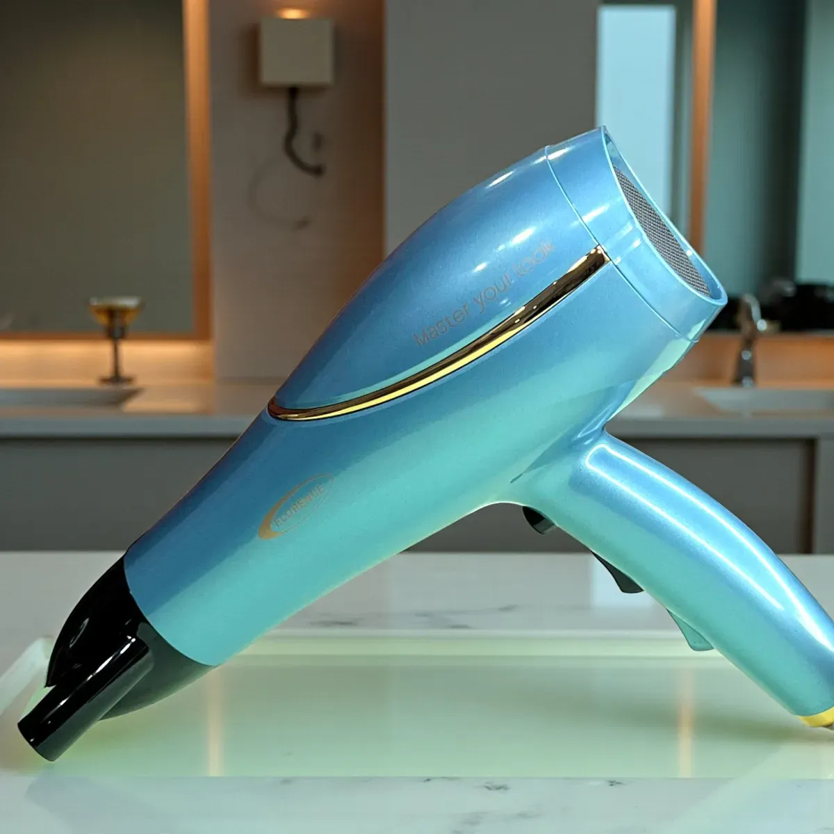 Séche Cheveux Professionnel Florence HK447-1 - 2200W - Bleu