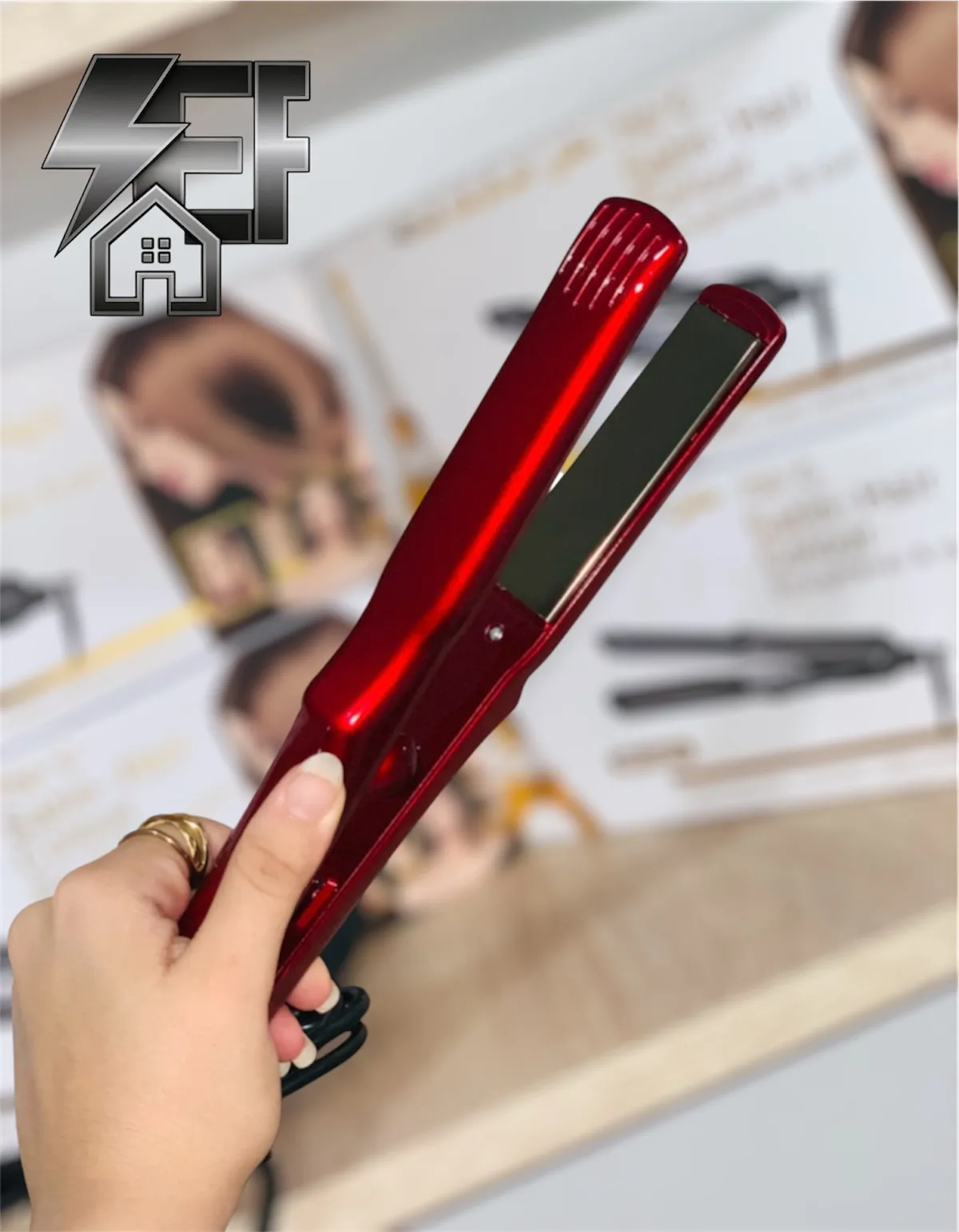 Plaque Cheveux Lissante Professionnel Paris BR-2275 -750 degré