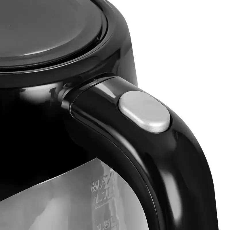 Bouilloire Électrique LEK-1433-1N - 2200W - 1,7L - Noir