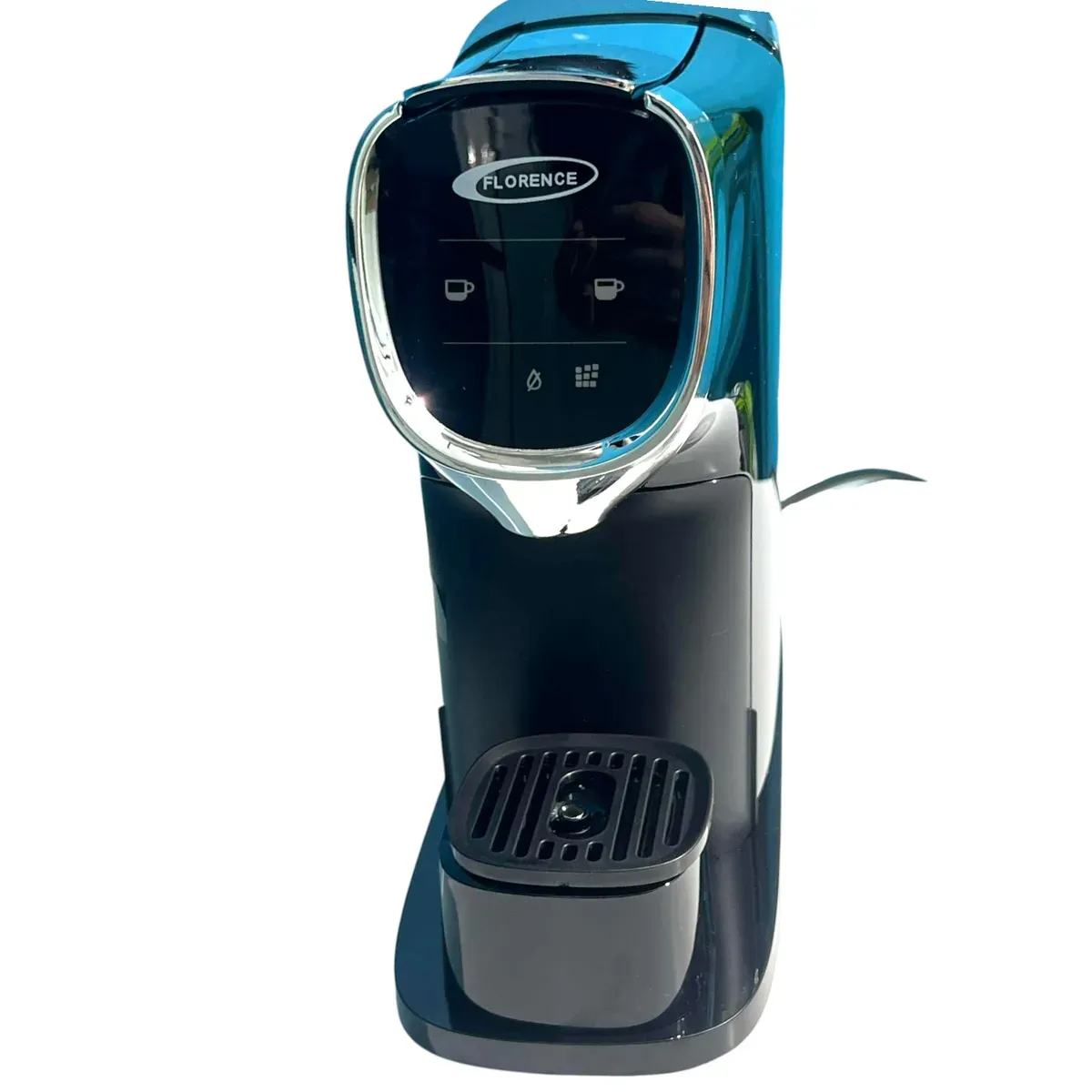 Machine à café compatible Nespresso avec afficheur Florence 3A-C285B - 19 Bars 1200W - Noir