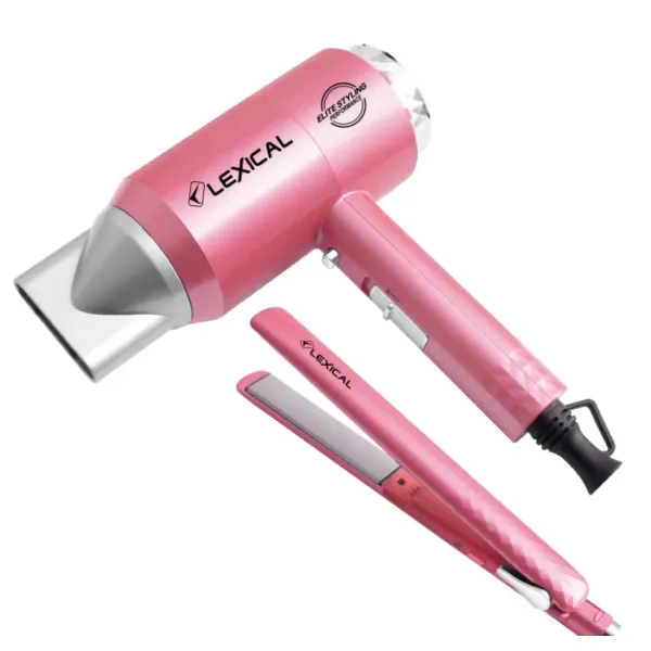 Ensemble Séche Cheveux + Lisseur Lexical LGW-5810