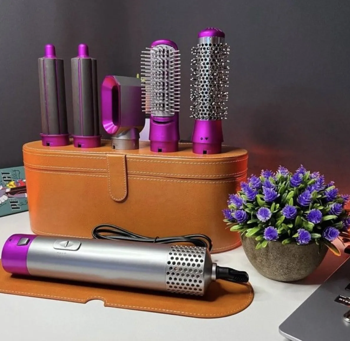 Coffret Brosse soufflante 5en1 Hot Aire Styler TP-5+1 - 1200 Watts