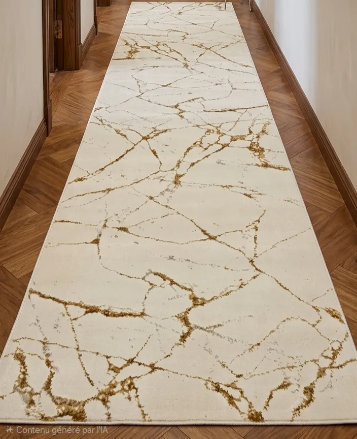 Zarbia Couloir Marbré la fiesta 1m/4m  doré