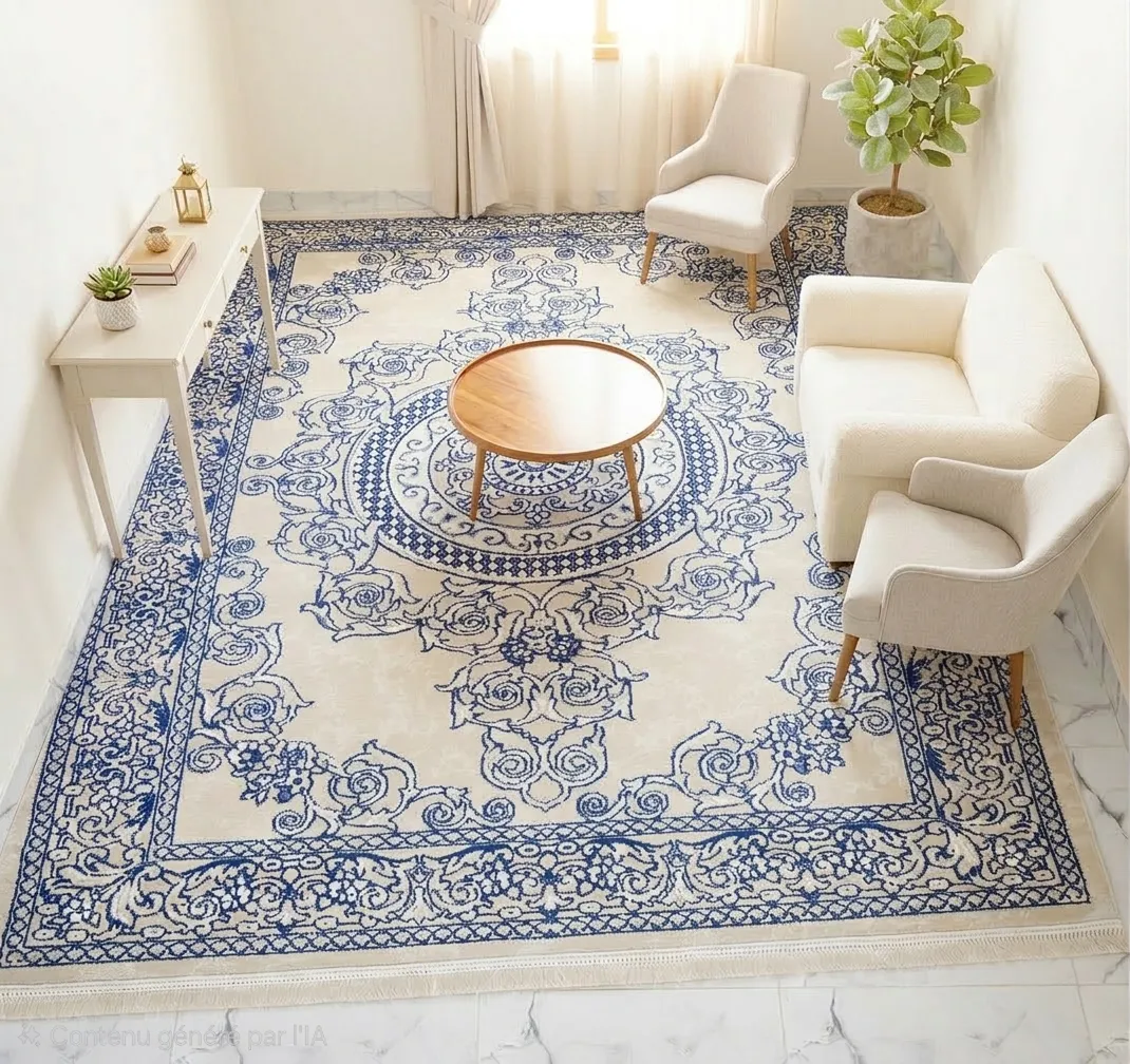 Zarbia  Salon La fiesta 160/2.10m  Bleu Marine