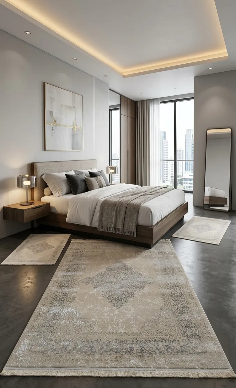 Zarbia La Fiesta chambre a coucher Gris