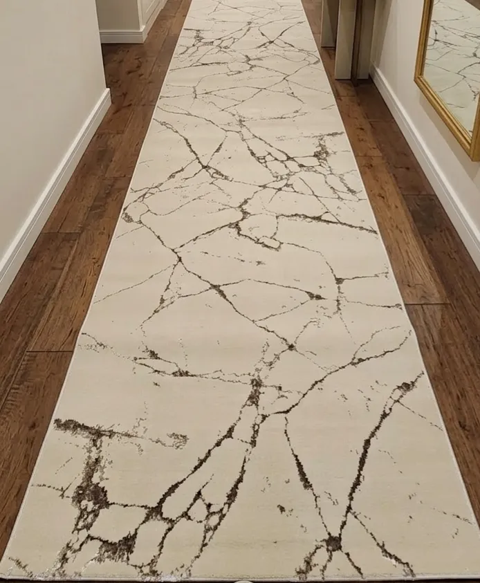 Zarbia Couloir Marbré la fiesta 1m/3m  marron