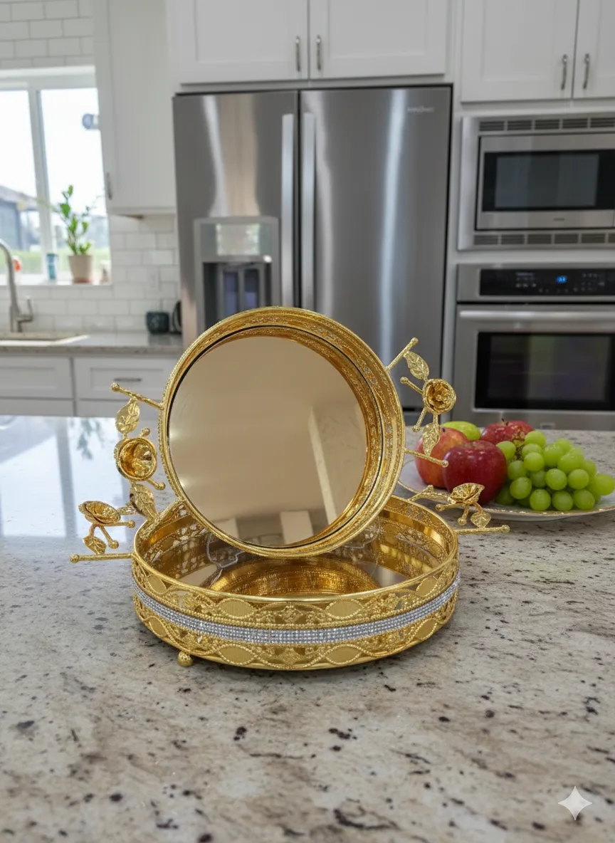 plateaux dorés 2pc /M2