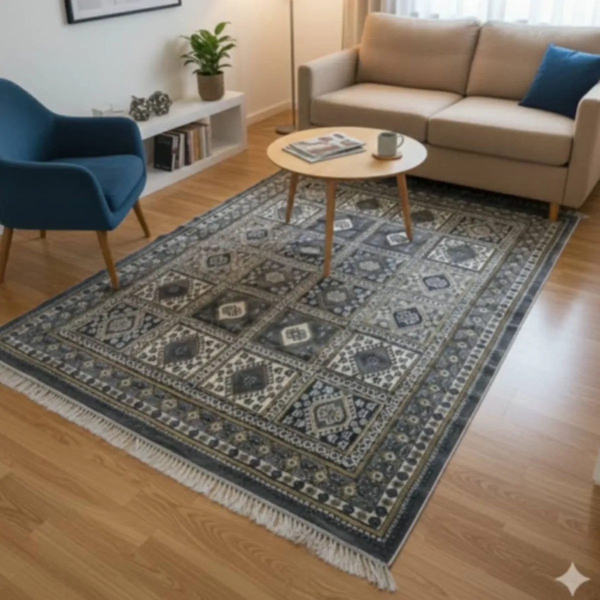 Margoum traditionnel gri carouet 2m*3m