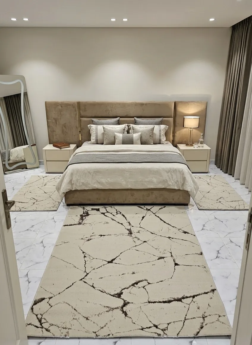 Zarbia Marbré  La Fiesta chambre a coucher marron