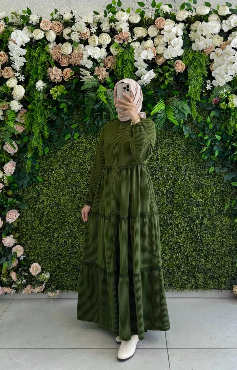 Robe Gatifa verte