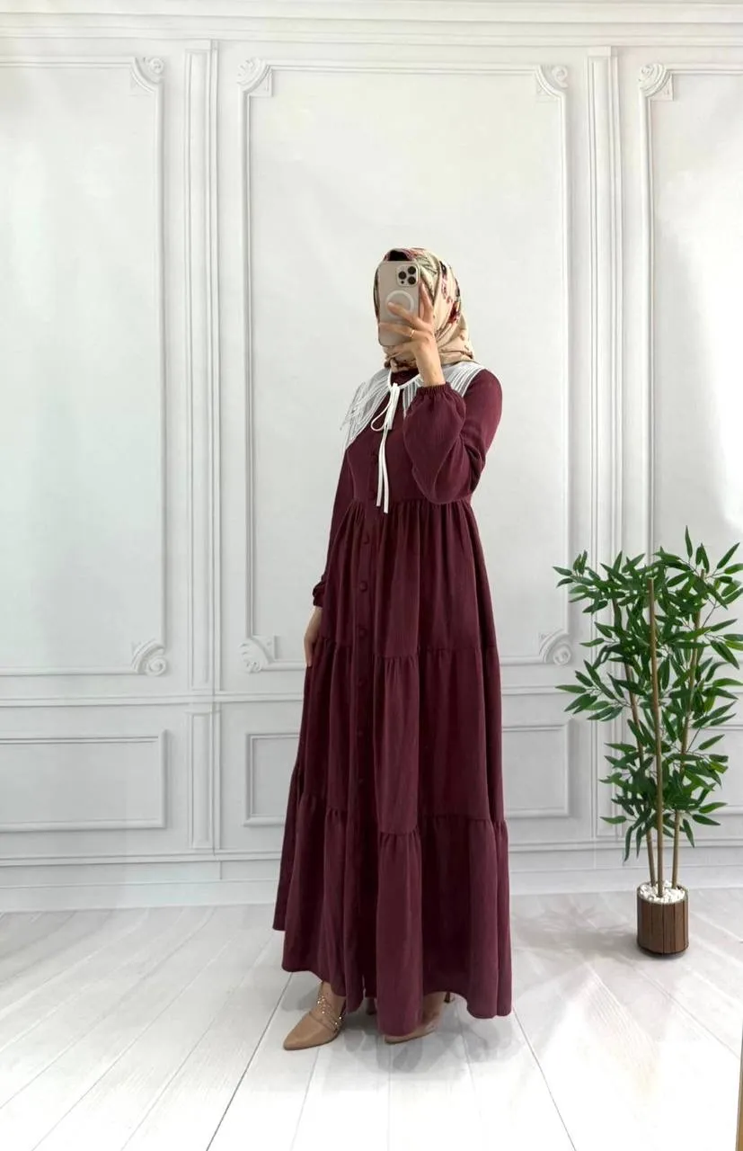 Robe Gatifa bordeaux