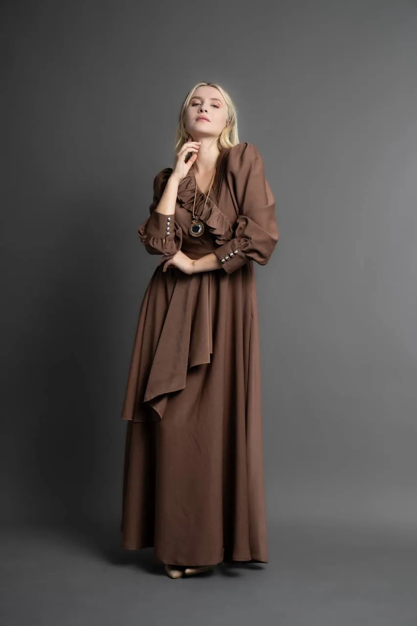 Robe d’hiver  Caramel