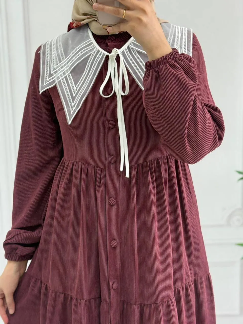 Robe Gatifa bordeaux