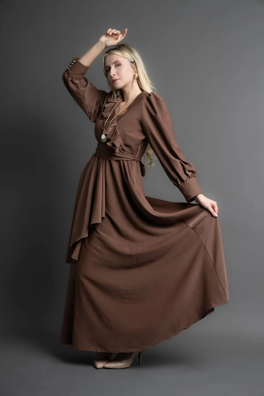 Robe d’hiver  Caramel