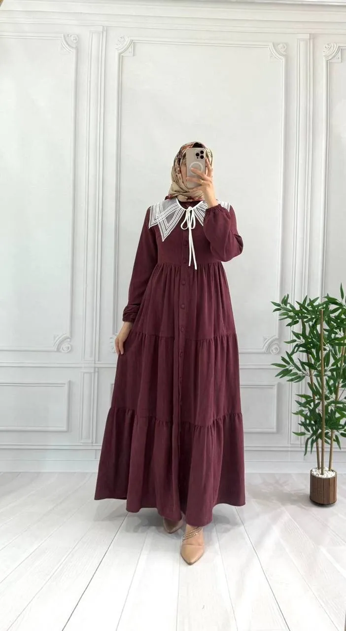 Robe Gatifa bordeaux